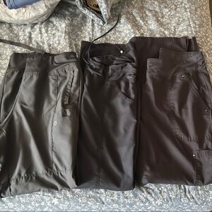 Lot of 3 Gray Scrub Bottoms